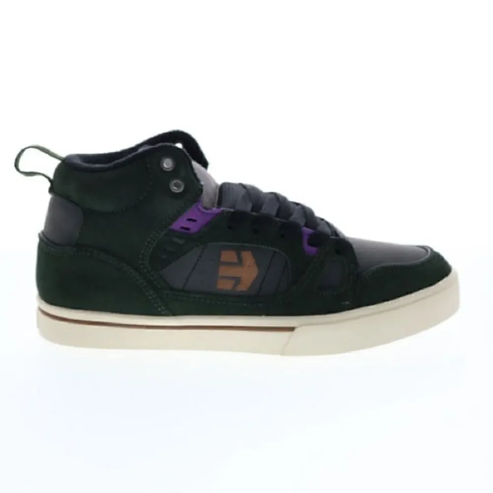 Etnies Agron Dark Green Suede Skate Inspired Sneakers Shoes Men’s Size 10.5